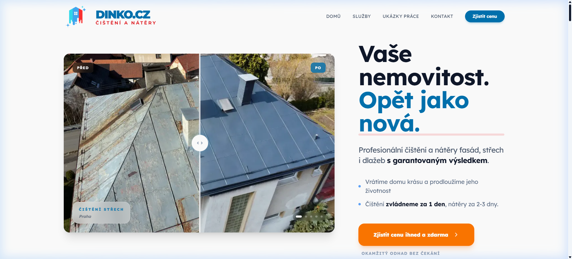 Dinko.cz - interaktivní online kalkulačky a SEO