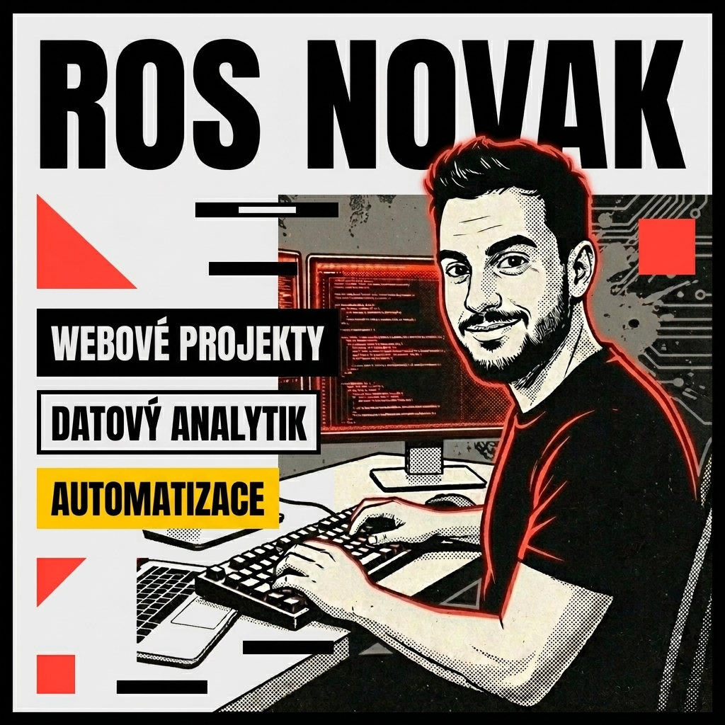 Rostislav Novák - freelance webový vývojář a datový analytik