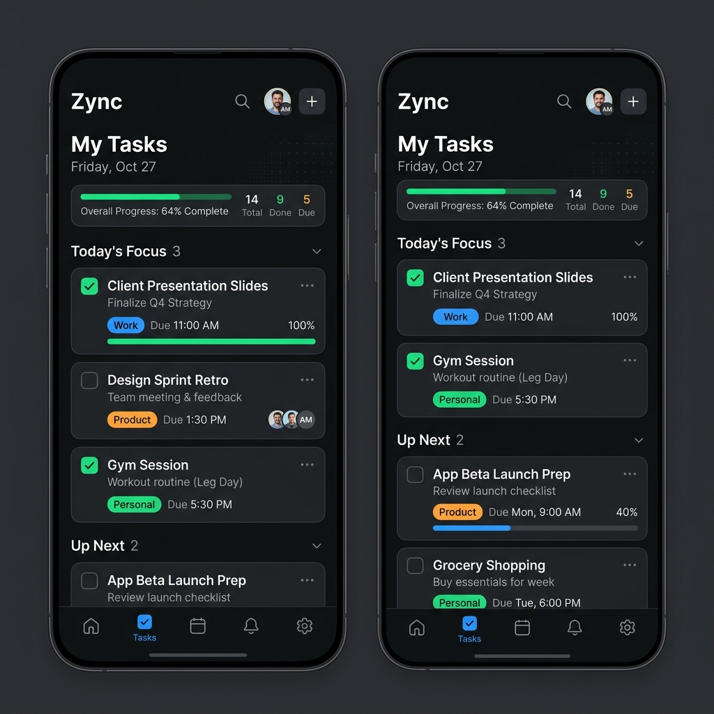 Todo App - task management systém v přípravě